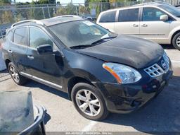 2011 NISSAN ROGUE SV Black  Gasoline JN8AS5MV0BW252224 photo #2