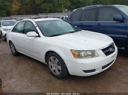 2008 HYUNDAI SONATA GLS V6 White  Gasoline 5NPET46F28H325084 photo #2