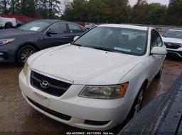 2008 HYUNDAI SONATA GLS V6 White  Gasoline 5NPET46F28H325084 photo #3