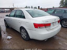 2008 HYUNDAI SONATA GLS V6 White  Gasoline 5NPET46F28H325084 photo #4