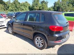 2013 VOLKSWAGEN TIGUAN S Black  Gasoline WVGBV3AX4DW066752 photo #4