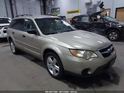 2008 SUBARU OUTBACK Gold  Gasoline 4S4BP60C787322635 photo #2