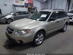 2008 SUBARU OUTBACK Gold  Gasoline 4S4BP60C787322635 photo #3