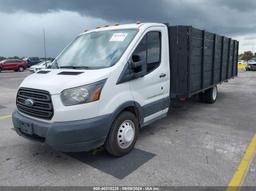 2015 FORD TRANSIT-350 CAB White chassis diesel 1FDWS9ZV9FKA75148 photo #3