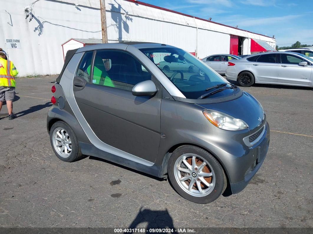 2009 SMART FORTWO BRABUS/PASSION Silver  Gasoline WMEEK31X19K238438 photo #1