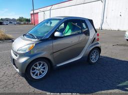 2009 SMART FORTWO BRABUS/PASSION Silver  Gasoline WMEEK31X19K238438 photo #3