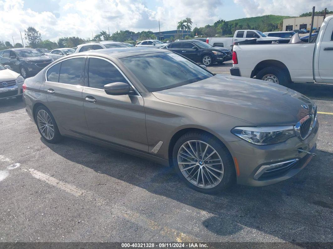 2018 BMW 540I Beige  Gasoline WBAJE5C55JWA94689 photo #1