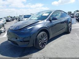 2024 TESLA MODEL Y PERFORMANCE DUAL MOTOR ALL-WHEEL DRIVE Gray  Electric 7SAYGDEF1RF073012 photo #3