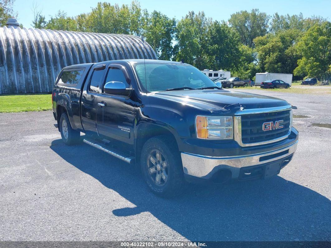 2009 GMC SIERRA K1500 SLE Black  Gasoline 1GTEK29JX9Z297570 photo #1