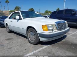 1991 MERCEDES-BENZ 300 CE White  Gasoline WDBEA51D4MB340133 photo #2