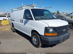 2014 CHEVROLET EXPRESS 2500 WORK VAN White  Flexible Fuel 1GCWGFCA8E1213079 photo #2