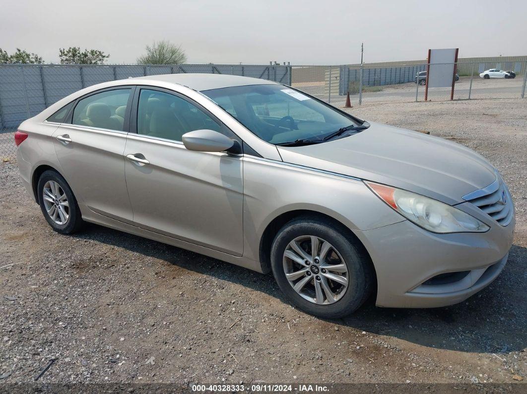 2011 HYUNDAI SONATA GLS Champagne  Gasoline 5NPEB4AC2BH288707 photo #1