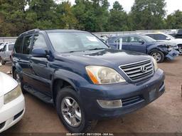 2005 LEXUS GX 470 Blue  Gasoline JTJBT20X450074681 photo #2