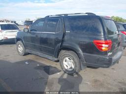 2002 TOYOTA SEQUOIA SR5 Blue  Gasoline 5TDZT34A42S082186 photo #4