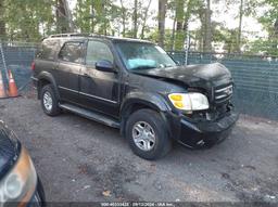 2002 TOYOTA SEQUOIA LIMITED V8 Black  Gasoline 5TDBT48A32S104003 photo #2