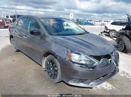 2018 NISSAN SENTRA S Gray  Gasoline 3N1AB7AP6JY318024 photo #2