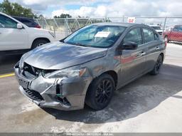 2018 NISSAN SENTRA S Gray  Gasoline 3N1AB7AP6JY318024 photo #3