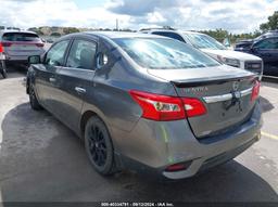 2018 NISSAN SENTRA S Gray  Gasoline 3N1AB7AP6JY318024 photo #4