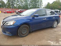 2016 NISSAN SENTRA S Blue  Gasoline 3N1AB7AP8GY276142 photo #3