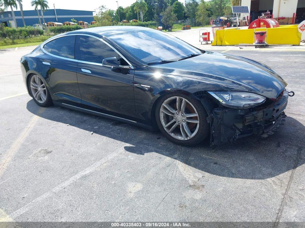 2015 TESLA MODEL S 70D/85D/P85D Black  Electric 5YJSA1H28FF094429 photo #1