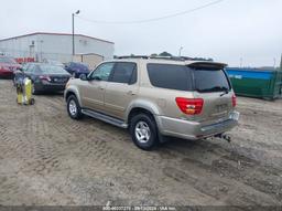 2002 TOYOTA SEQUOIA SR5 Gold  Gasoline 5TDZT34A02S130377 photo #4