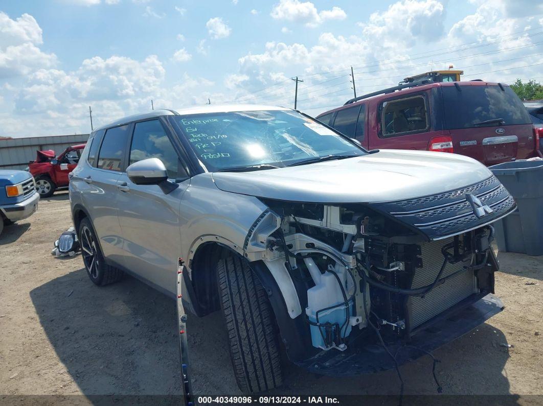 2024 MITSUBISHI OUTLANDER SE 2.5 S-AWC/SE BLACK EDITION S-AWC/SE BLACK EDITION W/PANO ROOF S-AWC/SE RALLIART S-AWC Silver  Gasoline JA4J4VA84RZ050039 photo #1