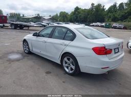 2015 BMW 320I White sedan 4d gas WBA3B1G53FNT64503 photo #4