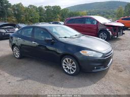 2013 DODGE DART LIMITED Black  Gasoline 1C3CDFCA9DD294087 photo #2