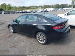 2013 DODGE DART LIMITED Black  Gasoline 1C3CDFCA9DD294087 photo #4