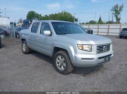 2007 HONDA RIDGELINE RTS Silver  Gasoline 2HJYK16477H532117 photo #2