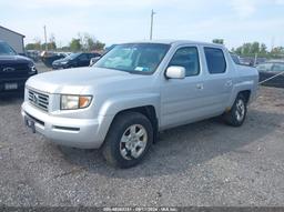 2007 HONDA RIDGELINE RTS Silver  Gasoline 2HJYK16477H532117 photo #3