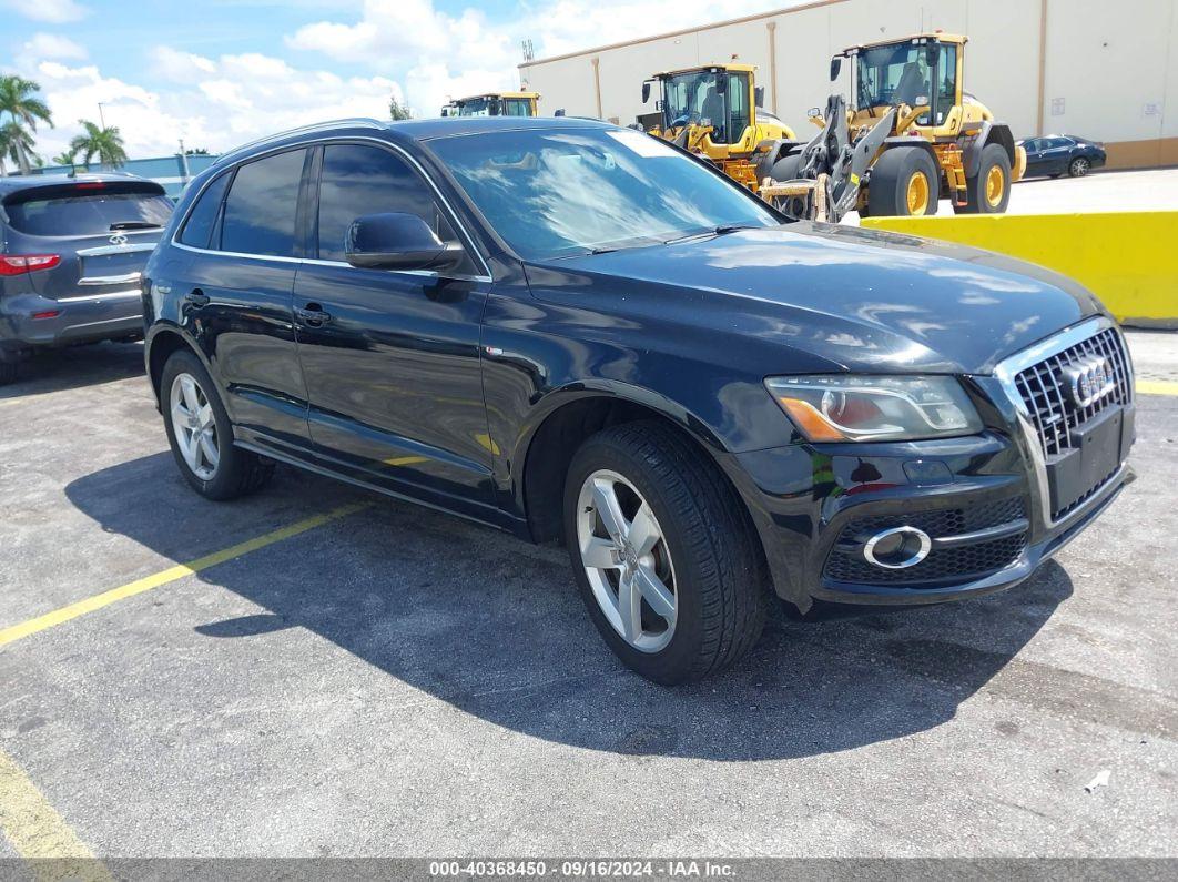 2011 AUDI Q5 3.2 PREMIUM PLUS Black  Gasoline WA1DKAFPXBA075088 photo #1